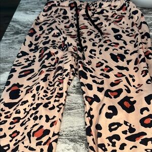 Leopard Print Lounge Pants